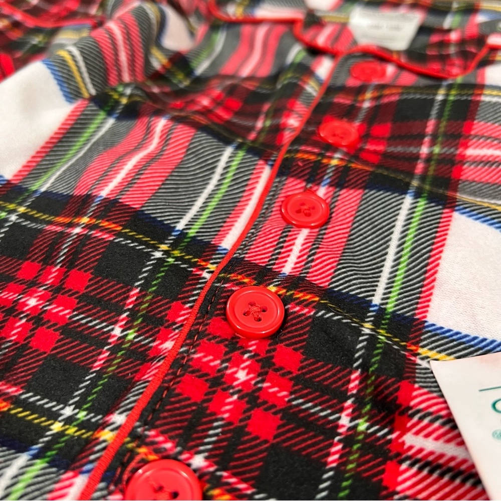 NWT 2 Pair Candlesticks Christmas 2 Pc Pajamas Size 18 Months - Picture 3 of 5